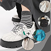 40Pcs 10 Colors Spray Printed Alloy Aglets for Shoelaces FIND-DC0005-09-7