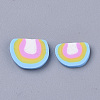 Handmade Polymer Clay Cabochons X-CLAY-S091-031-2
