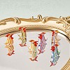 6Pcs Glass Chick Figurine JX538A-5