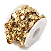 304 Stainless Steel Rhinestone Cup Chains CHS-K023-08B-G-2