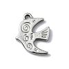 Anti-Tarnish 304 Stainless Steel Pendants STAS-L022-442P-1