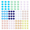 330Pcs 11 Colors Electroplate Glass Beads Strands EGLA-TA0001-94-2