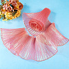 5 Yards Polyester Ruffled Ribbon OCOR-TA0004-06A-5