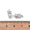 Brass Micro Pave Cubic Zirconia Pendants KK-D283-16P-3