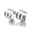 Anti-Tarnish 304 Stainless Steel Ear Cuff Findings STAS-F311-16P-1