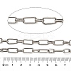 304 Stainless Steel Oval Link Chains CHS-A016-71P-A-2