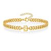 Letter 304 Stainless Steel Link Bracelets FS-WG7830E-02-1