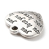 Tibetan Style Alloy Pendants PALLOY-P293-057AS-2