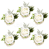 Silk Cloth Imitation Rose Wrist Corsage AJEW-WH0314-834-1