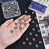 80Pcs Tibetan Style Alloy European Beads TIBE-SC0001-99-RS-3