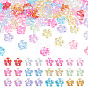168Pcs 12 Colors Transaparent Acrylic Beads PACR-TA0001-19-1