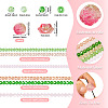 DIY Rose Flower Glass & Acrylic Beads Jewelry Making Finding Kit DIY-TA0010-10-3