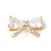 Brass Micro Pave Cubic Zirconia Pendants KK-A253-05G-1