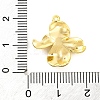 Brass Pave Clear Cubic Zirconia Pendants KK-Z051-02G-02-3