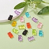 40Pcs 8 Colors Resin Cabochons CRES-YW0001-02-7