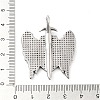 304 Stainless Steel Pendants STAS-R225-19AS-3