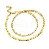 Ion Plating(IP) 304 Stainless Steel Chain Necklaces NJEW-R266-08G-2