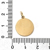 304 Stainless Steel Pendants STAS-B102-09E-G-3