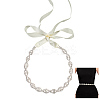 Metal Full Crystal Rhinestone Horse Eye Bridal Waist Belts for Wedding Dress AJEW-WH20080-65A-S-1