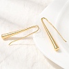 Brass Teardrop Dangle Earrings X-EJEW-C158-01G-3