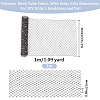 Polyester Big Eye Mesh Organza Veil DIY-WH0453-61A-2