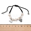 Adjustable Nylon Cord Braided Beaded Bracelets BJEW-A036-01P-5
