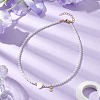 Brass Micro Pave Grade AAA Cubic Zirconia Letter Pendant Necklaces NJEW-JN04771-19-2