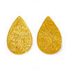 Carved Natural White Jade Pendants G-L495-40B-2