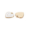 Alloy Enamel Charms ENAM-T016-12E-RS-3