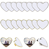 10 Sets Sublimation Blank Brooch Pins FIND-SP0004-08C-6
