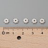 Alloy Beads Daisy Spacer Beads LF1249Y-01S-RS-3