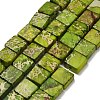 Dyed Natural Imperial Jasper Beads Strands G-F833-A01-01C-2