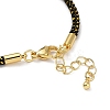 Braided Nylon Cord Bracelet Making MAK-L043-01G-09-3