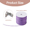 8 Rolls 8 Styles Nylon Braided Cord NWIR-YS0001-03-3