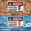 UV Protected & Waterproof Aluminum Warning Signs AJEW-WH0111-H10-5