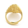 Hollow Brass Adjustable Rings RJEW-P127-06G-3