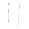 Brass Ball Head Pins KK-WH0058-02C-RG-1