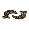 Tibetan Style Alloy Pendants TIBE-S306-05AB-NR-2