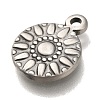 304 Stainless Steel Pendants STAS-S148-13P-2