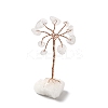 Natural Quartz Crystal Chips Tree of Life Decorations DJEW-P022-01A-03-1