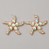 Alloy Rhinestone Cabochons FIND-WH0126-181KCG-1