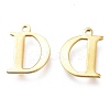 PVD Vacuum Plating  304 Stainless Steel Charms STAS-H112-D-G-2