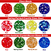 3 Style Glass Beads GLAA-FH0001-31-3