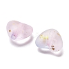Frosted Transparent Acrylic Beads X1-OACR-F013-05-2