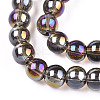 Electroplate Transparent Glass Beads Strands LS-GLAA-T032-T6mm-AB02-2