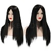 28inch(70cm) Long Straight Synthetic Wigs OHAR-I015-28A-2