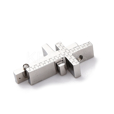 304 Stainless Steel Pendants STAS-L286-19P-1