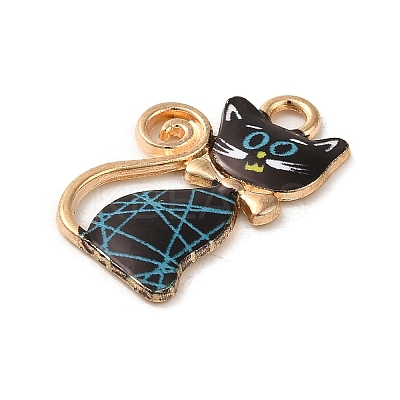 Alloy Enamel Pendants ENAM-T011-139E-1