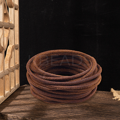 5M DIY Frosted Cowhide Leather Cord OCOR-GF0004-97C-04-1