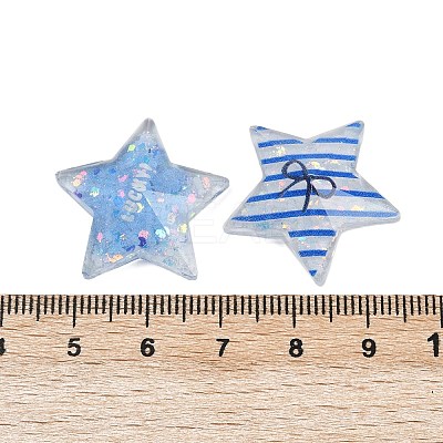 Transparent Resin Cabochons FIND-Z077-14A-1